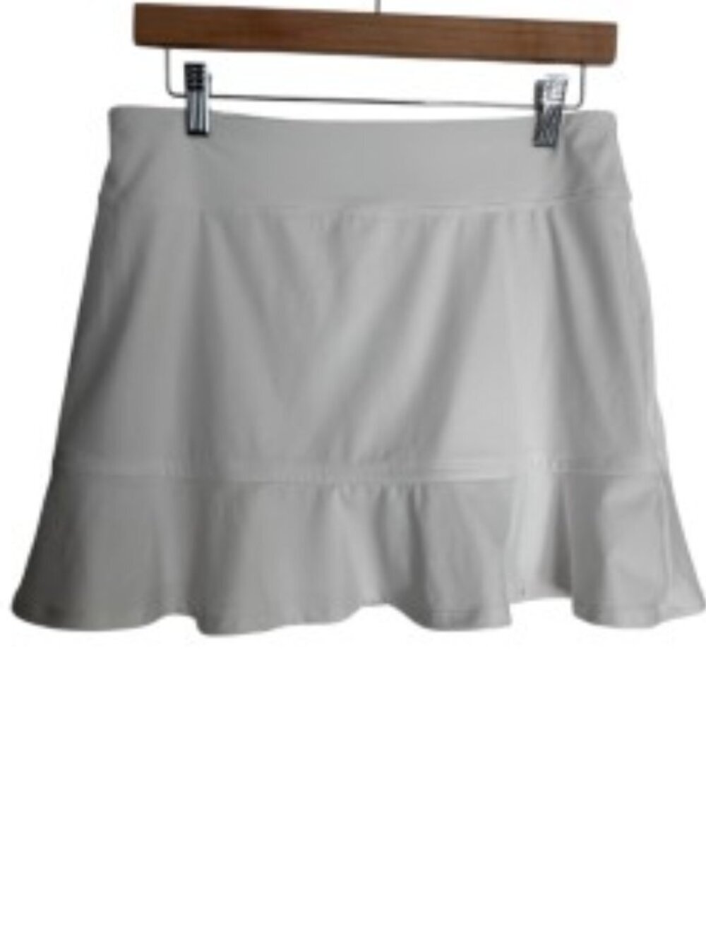 Tommy Bahama White Flounce Golf Skirt Medium
